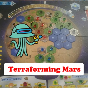 ボードゲーム紹介 テラフォーミングマーズ 火星を人の住める世界に ジェームズのボドゲ好き
